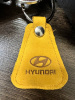 Брелок АвтоШТАБ желтый треугольник HYUNDAI  (арт. 00001)