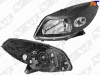 Фара Sandero Stepway (08-14) L черная  (арт. ST5511170L)